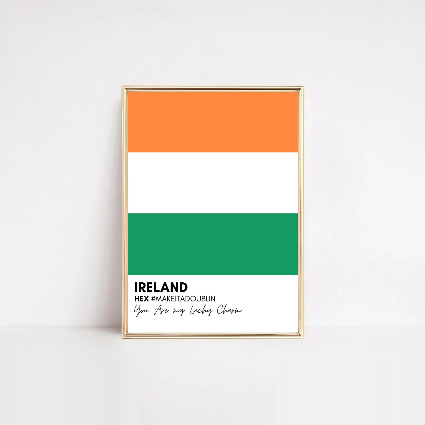 St. Patrick's Day Decor | Flag of Ireland II