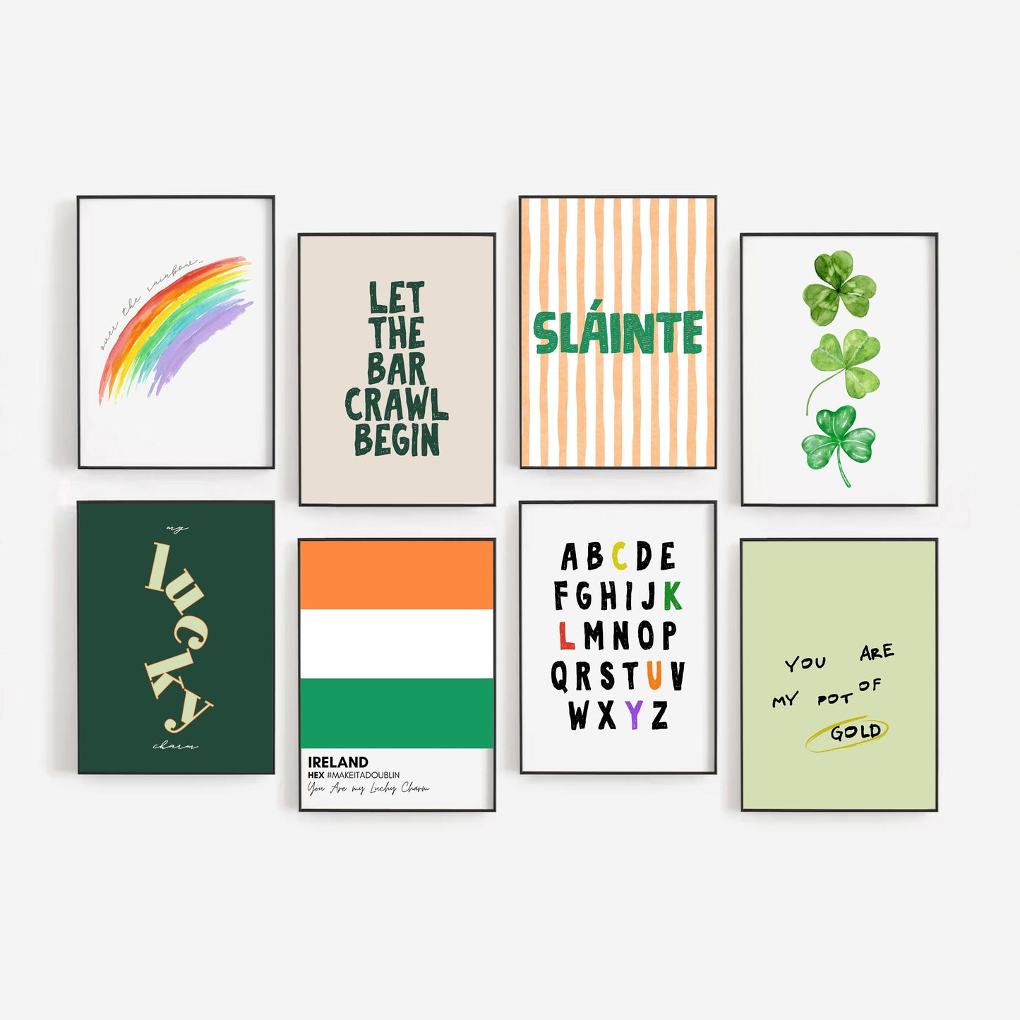 St. Patrick's Day Decor | Flag of Ireland II