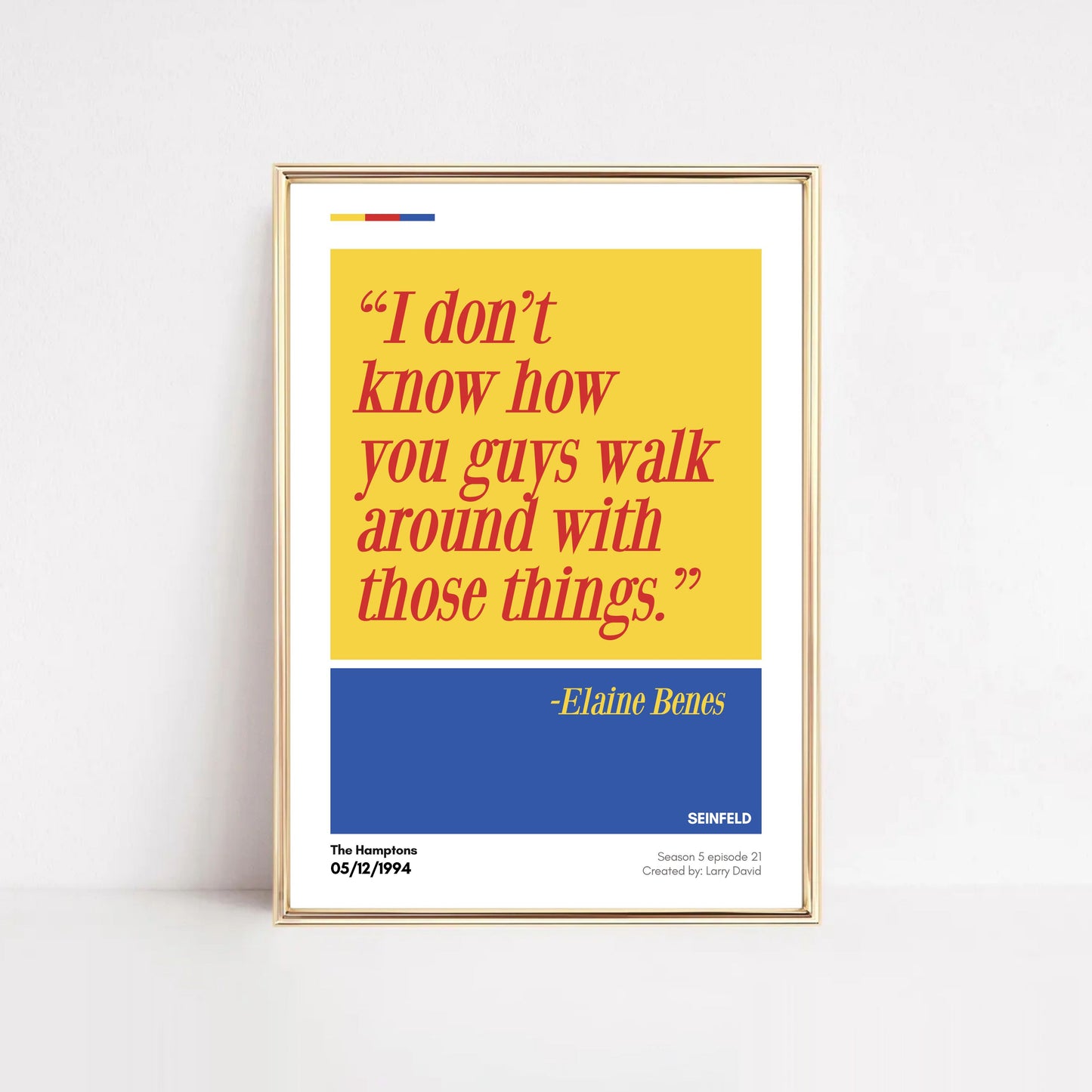 Elaine Benes Seinfeld Poster | 2 Prints