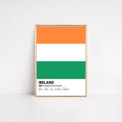 St. Patrick's Day Decor | Flag of Ireland II