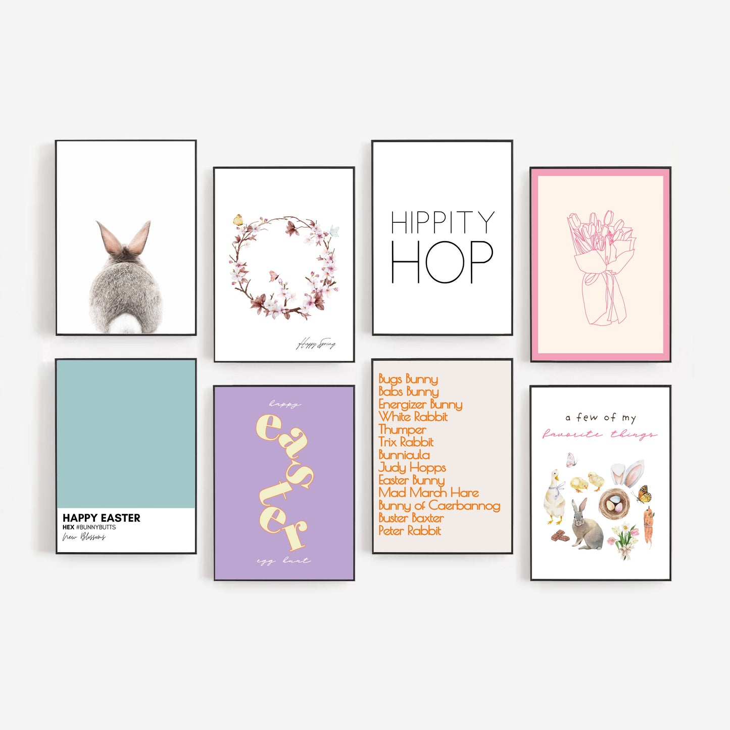 Happy Easter Egg Hunt Print | free printable artwork
