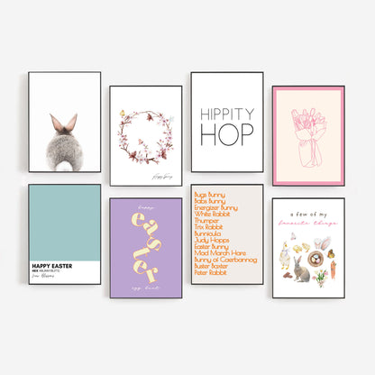 Happy Easter Egg Hunt Print | free printable artwork