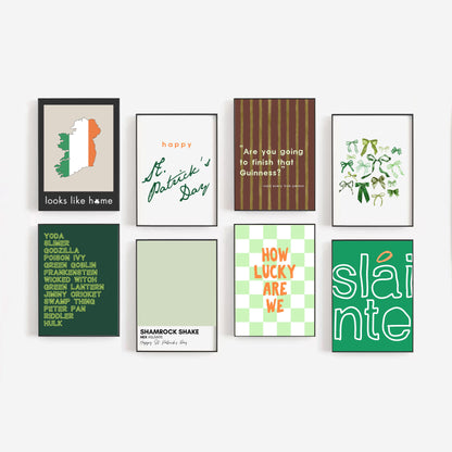 St. Patrick's Day Decor | Guinness Beer poster