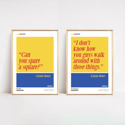 Elaine Benes Seinfeld Poster | 2 Prints