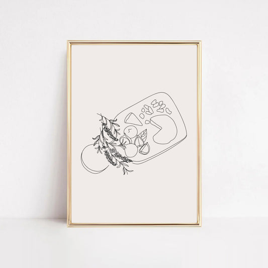 Kitchen Wall Art Decor III | free printable artwork
